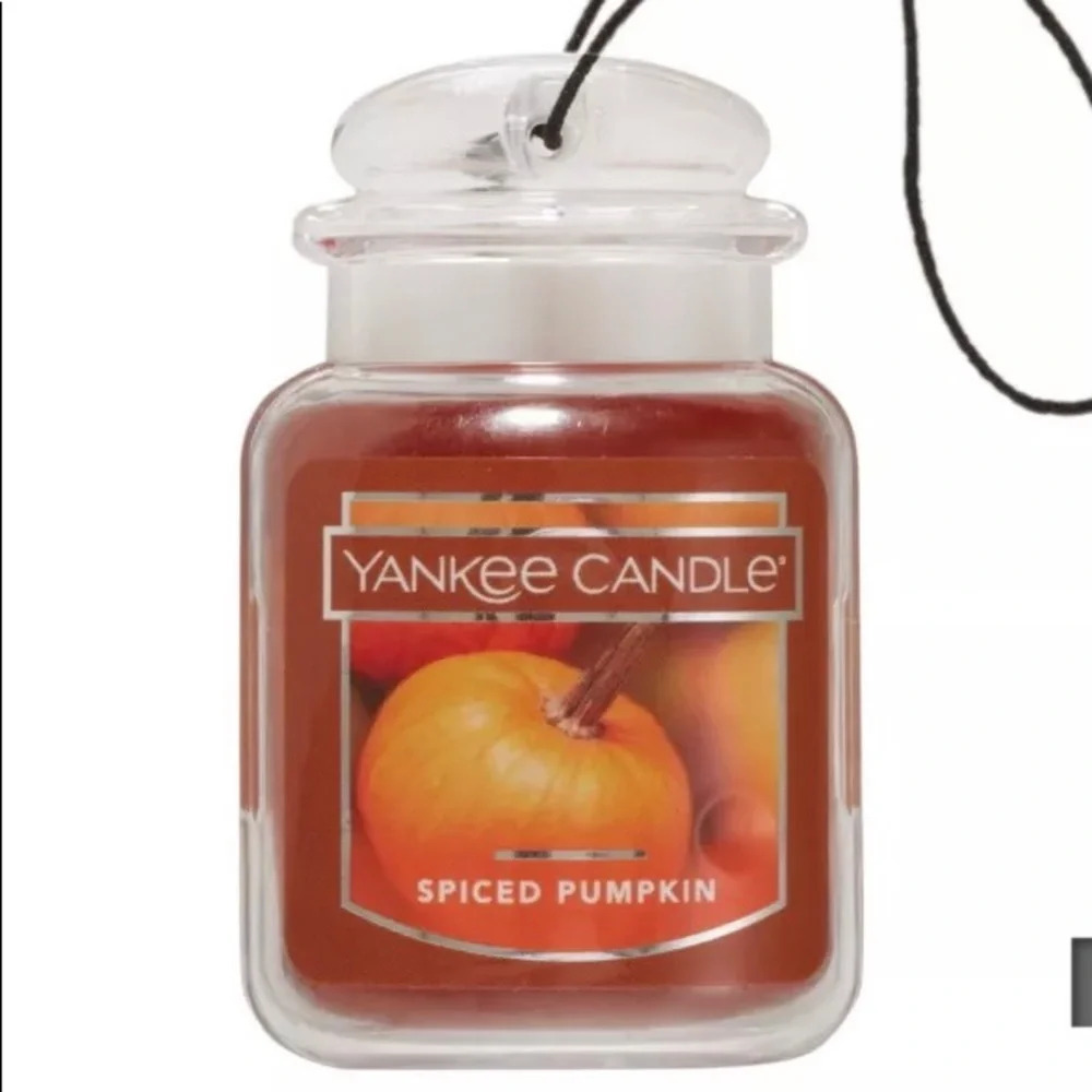 Yankee Candle Spiced Pumpkin Car Jar Air Freshener